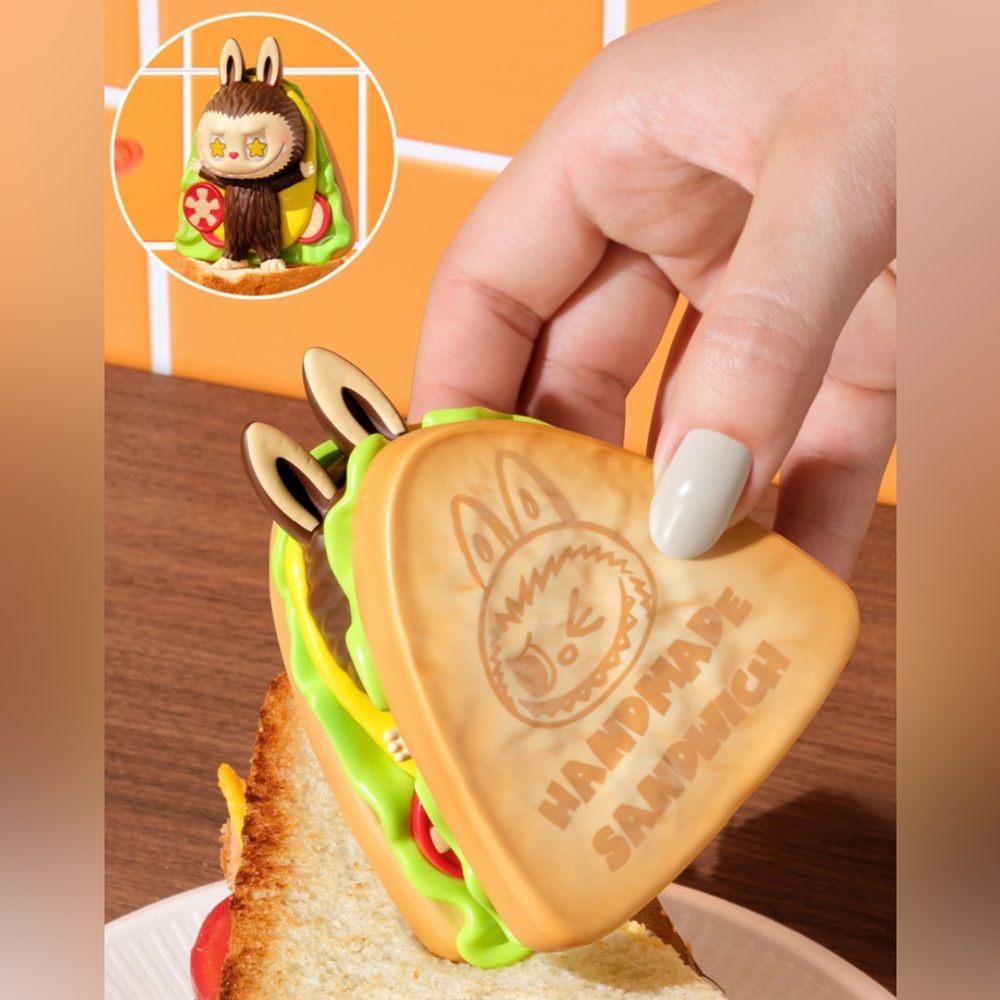 AUTHENTIC NEW POP MART LABUBU WACKY MART SERIES FIGURES - SANDWICH (UNOPENED)